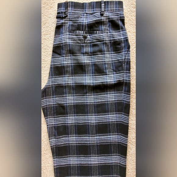 Zara Wide Leg Checkered Pants - Picture 5 of 6